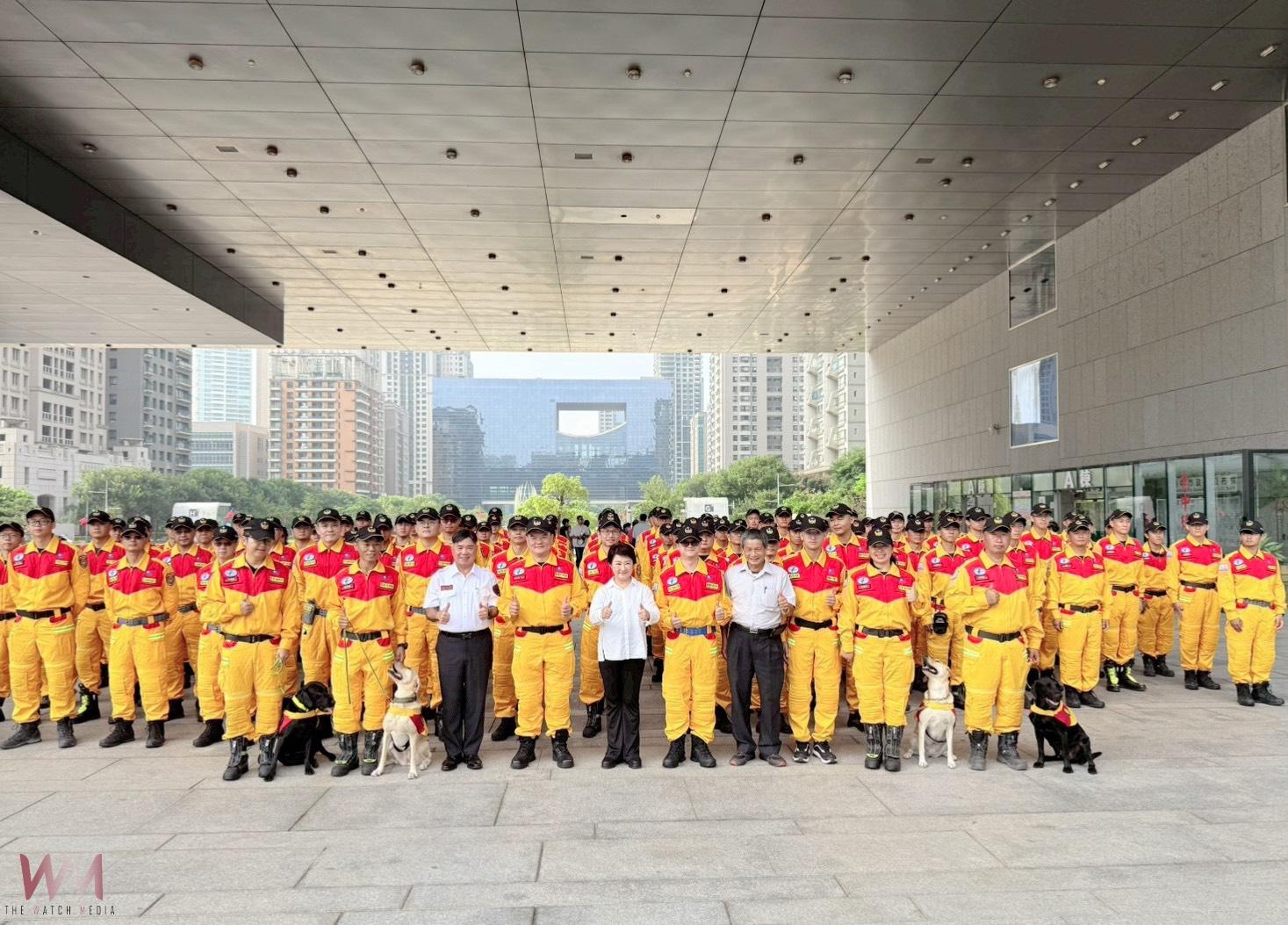 強化救援技術　台中消防搜救犬隊前往德國訓練交流 深化國際合作 - https://www.watchmedia01.com