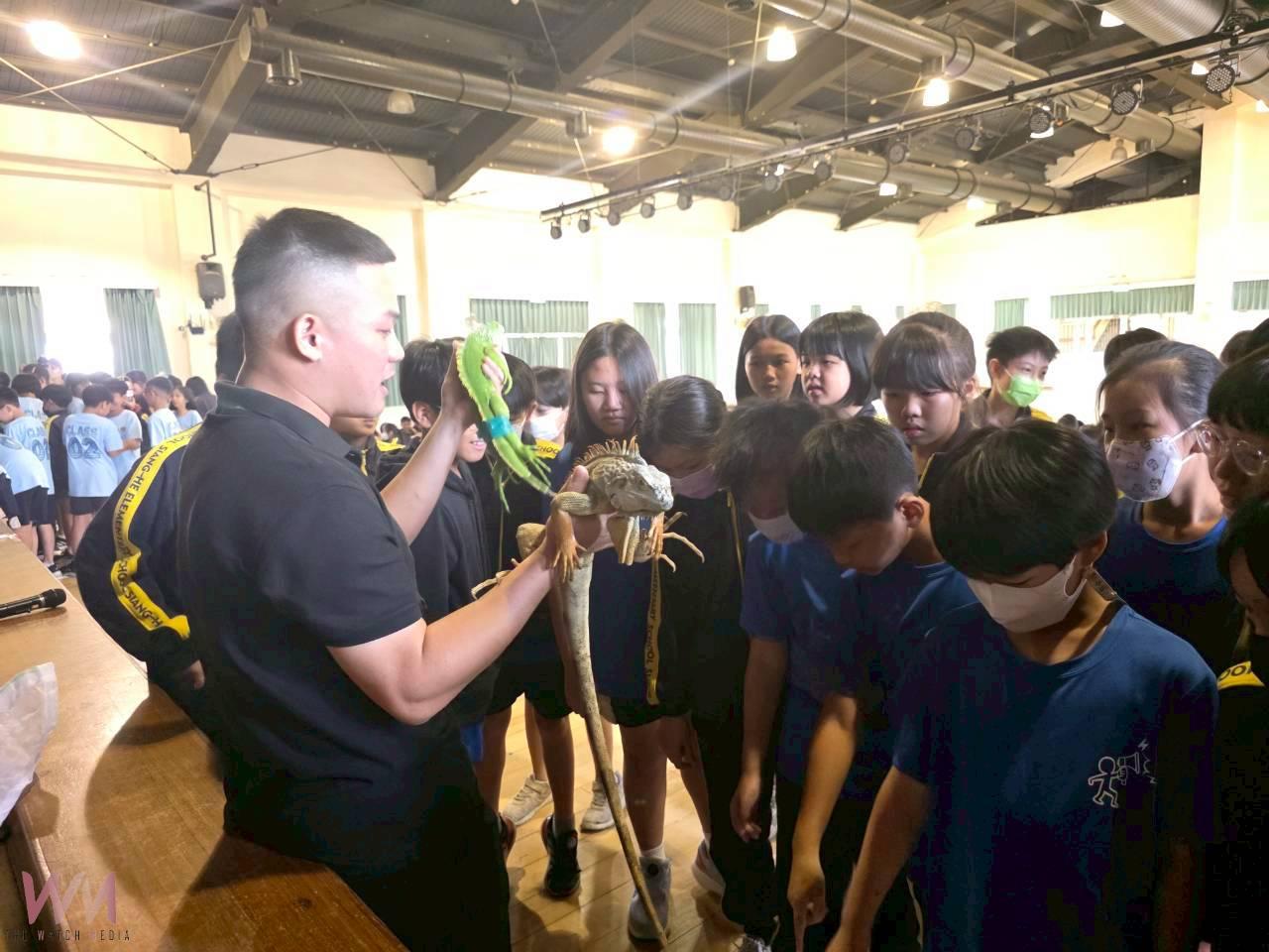 縣府入校推廣生態教育解析外來入侵種造成的危害 - https://www.watchmedia01.com