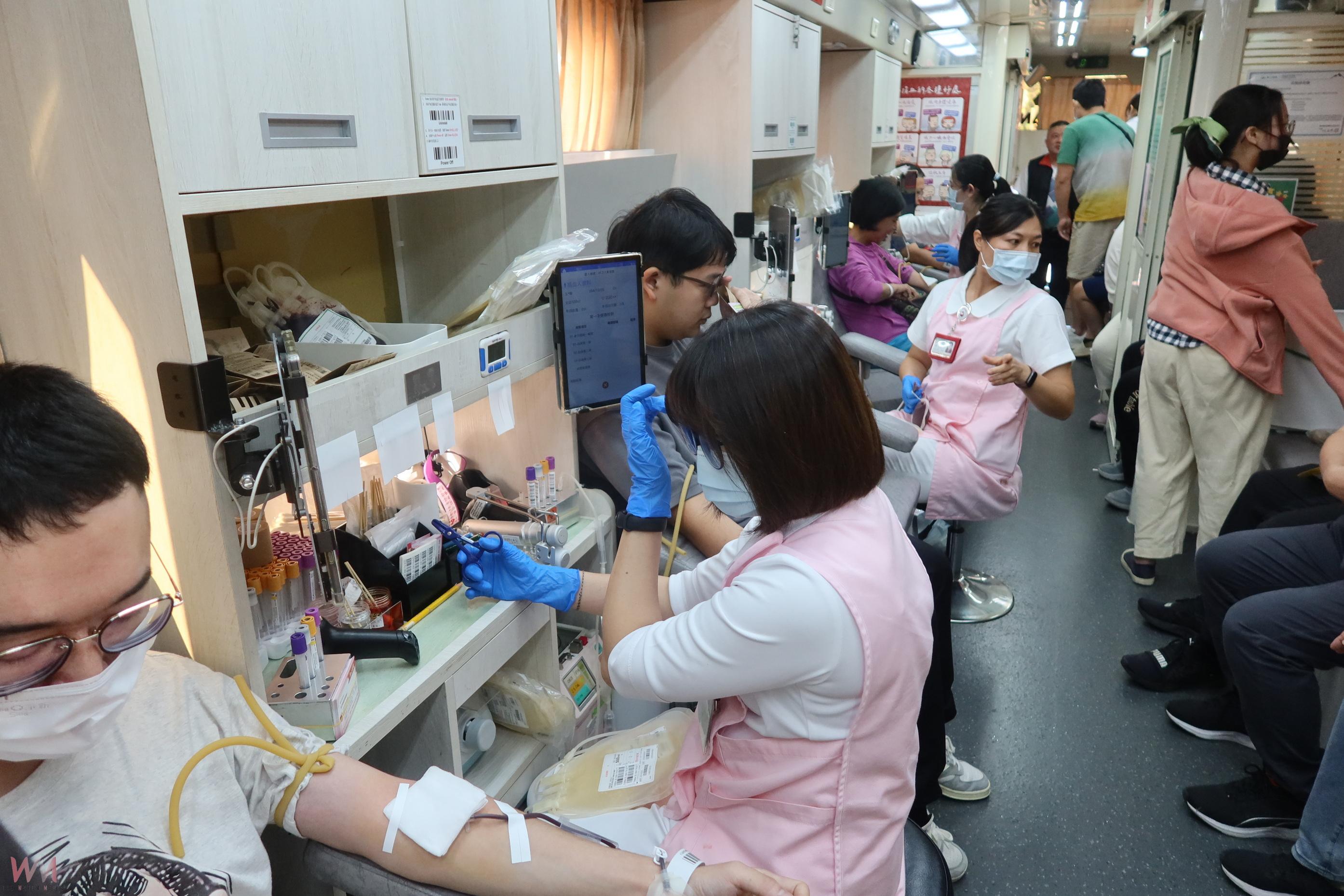 (有影片)/彰化「昱州號捐血活動」爆滿 788袋鮮血助人命 - https://www.watchmedia01.com