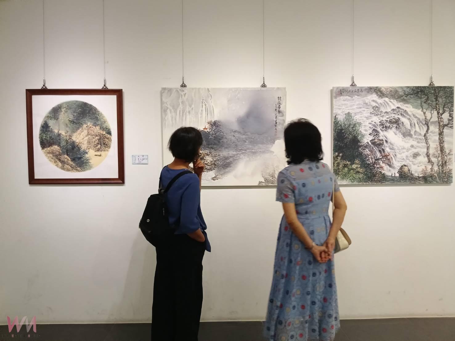 壯麗山河入畫來 黃乾成(黃宇立)水墨創作展於北港文化中心盛大開幕 - https://www.watchmedia01.com