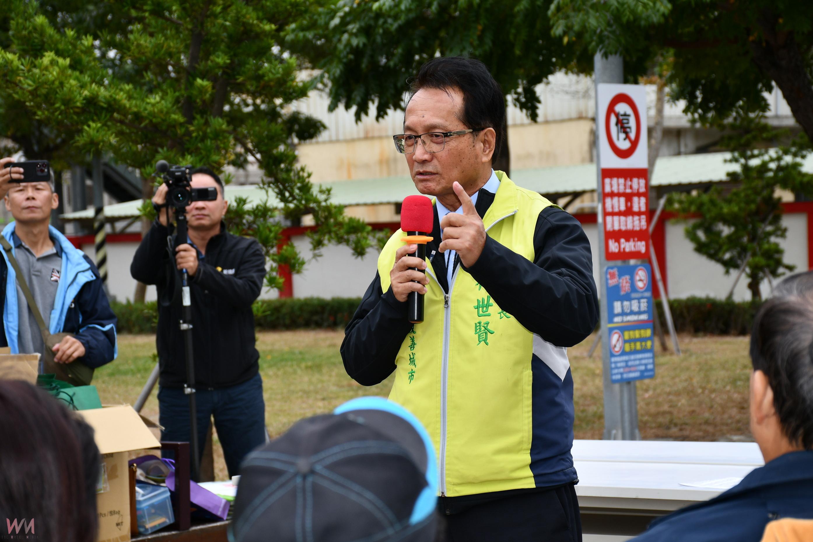 (有影片)/林世賢挺里鄰長:建設經費加倍、每月補助1,200元 - https://www.watchmedia01.com