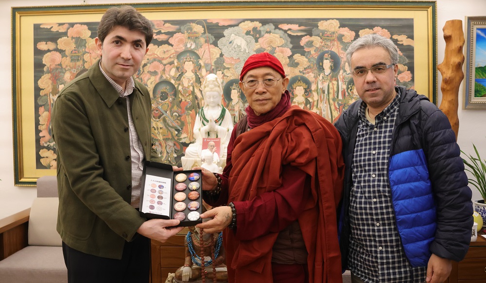 土國伊斯蘭宗教領袖弟子來台  向心道法師請益宗教交流 - https://www.watchmedia01.com