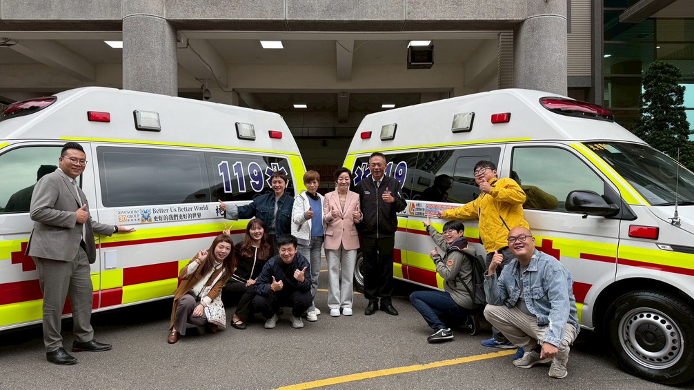 桃園救護量能再升級　消防局一次獲贈兩部新式救護車 - https://www.watchmedia01.com