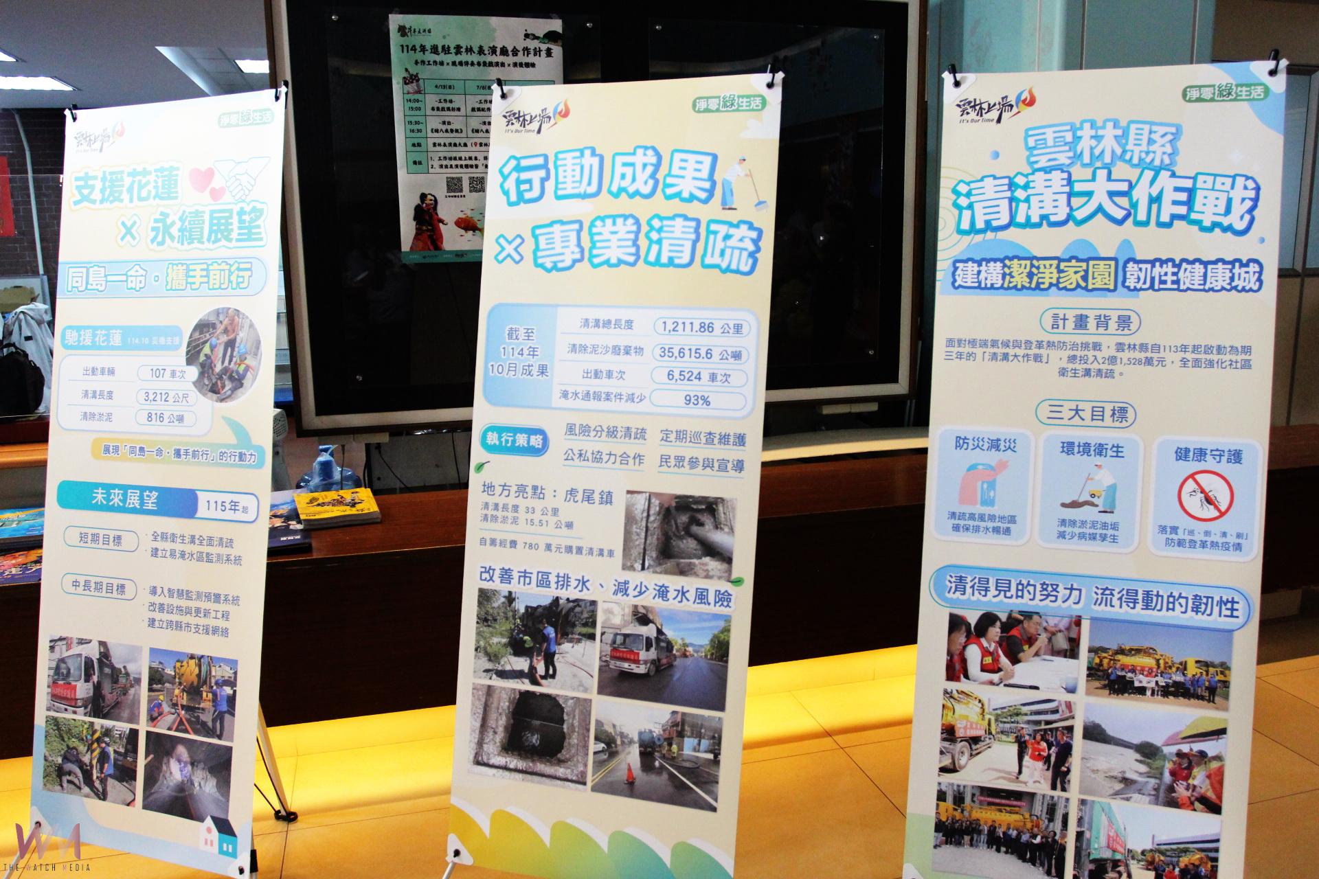 雲林縣清溝作戰成果亮眼    強化排水韌性降低淹水風險 - https://www.watchmedia01.com