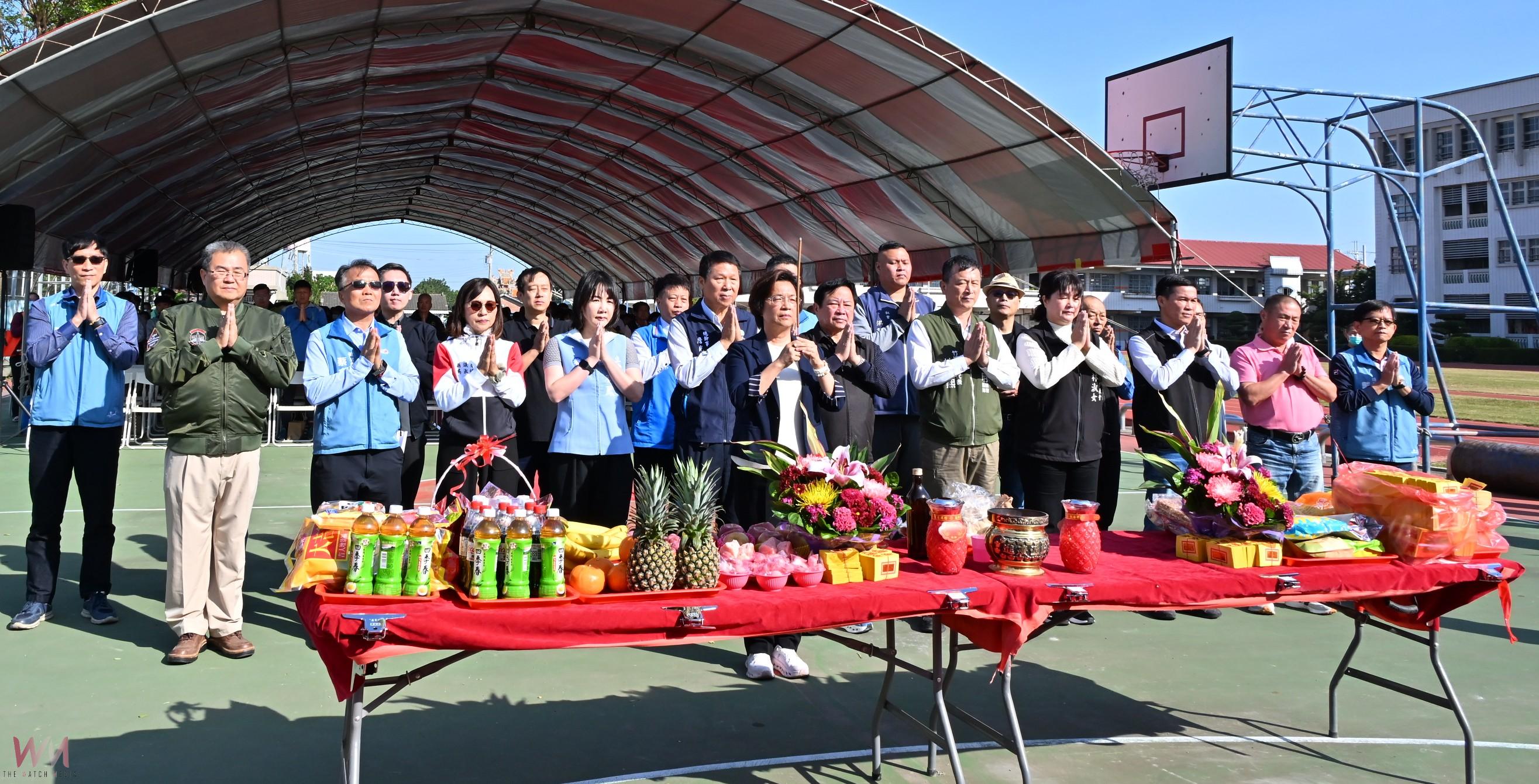 （有影片）／竹塘國中曉陽館重建工程動土　二年後畢業典禮可望舉行 - https://www.watchmedia01.com