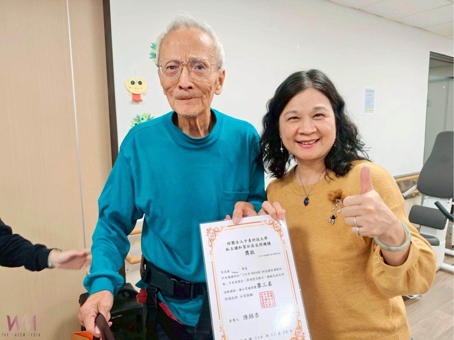 中臺科大謙和賀日照中心復能運動成果亮眼　導入科技輔具邁向長照3.0新里程 - https://www.watchmedia01.com