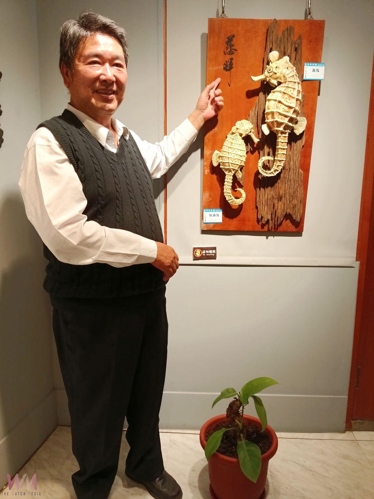 （有影片）／北港工藝坊推出林昆輝陶藝工藝展 陶魚姿態栩栩如生、再現海洋之美 - https://www.watchmedia01.com