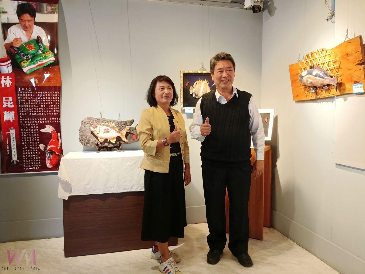 （有影片）／北港工藝坊推出林昆輝陶藝工藝展 陶魚姿態栩栩如生、再現海洋之美 - https://www.watchmedia01.com