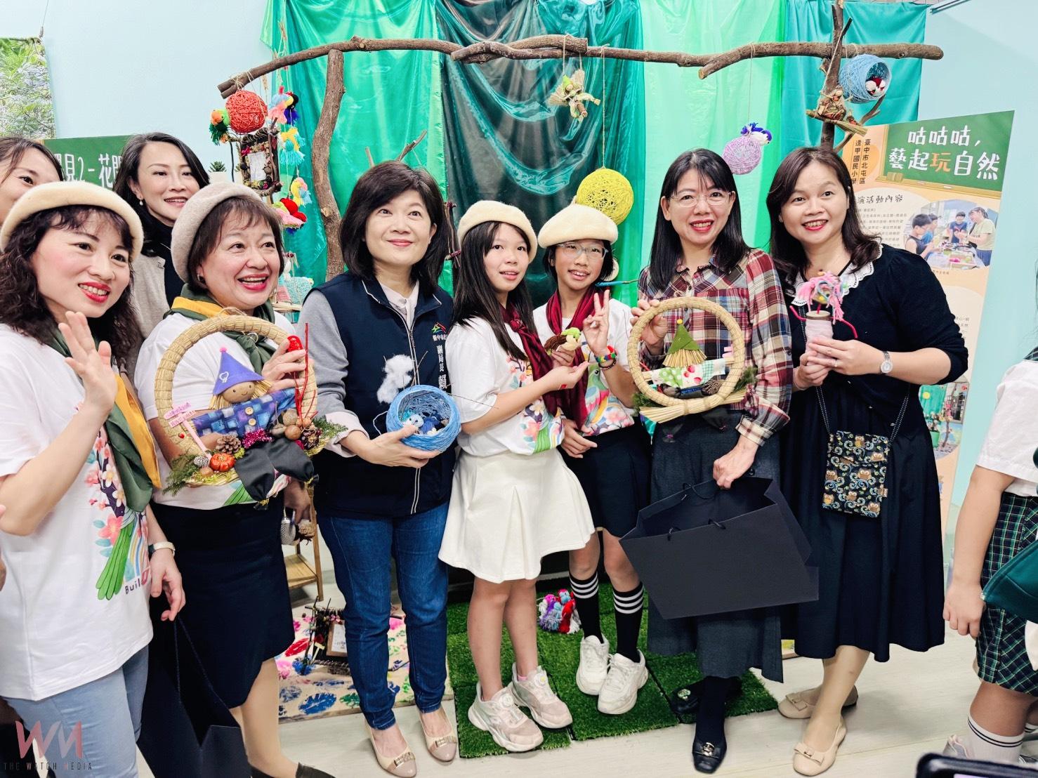 展現教育美感!30所學校44位藝術家攜手合作 中市「藝術家到校」成果展開幕 - https://www.watchmedia01.com