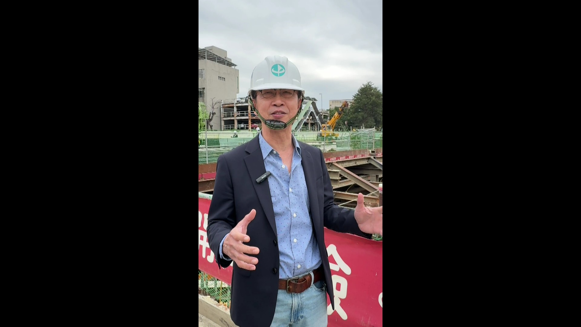 彰化首座大型百貨持續施工　林世賢到工地打破「停工謠言」 - https://www.watchmedia01.com