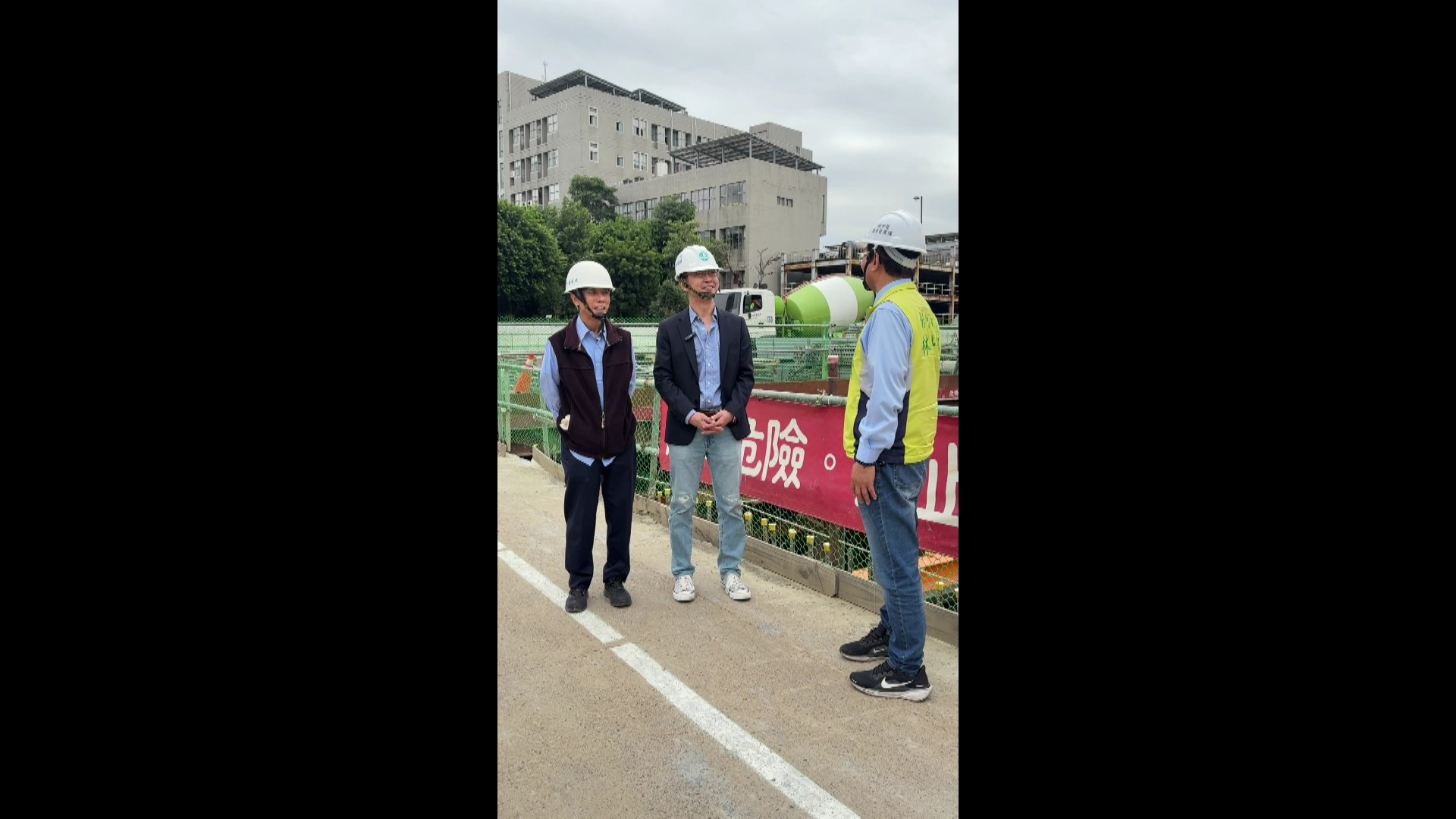 彰化首座大型百貨持續施工　林世賢到工地打破「停工謠言」 - https://www.watchmedia01.com