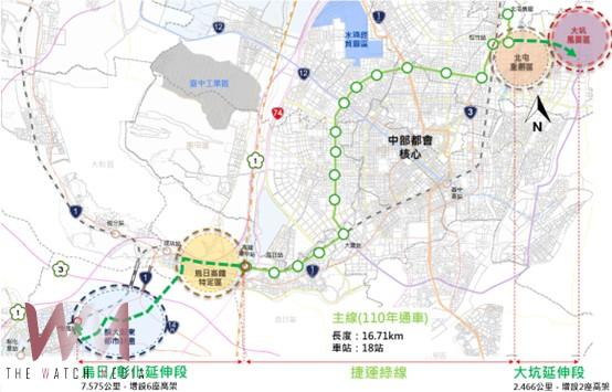 台中捷運綠線延伸邁入最後衝刺　115年度第一季提報中央審議 - https://www.watchmedia01.com