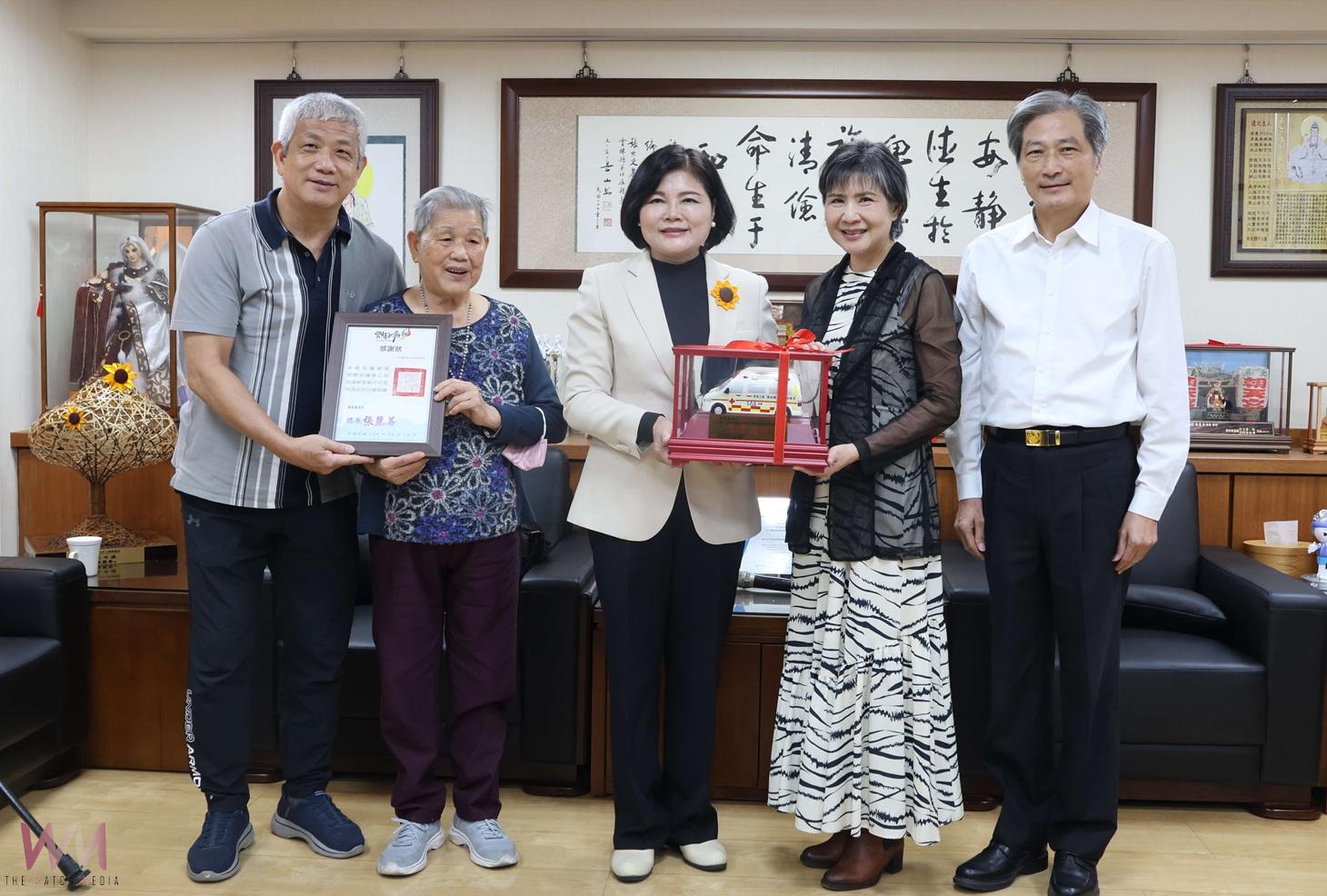 （有影片）／慈心化行動！金黛敏增救護車　OHCA存活率提升至23.4％ - https://www.watchmedia01.com