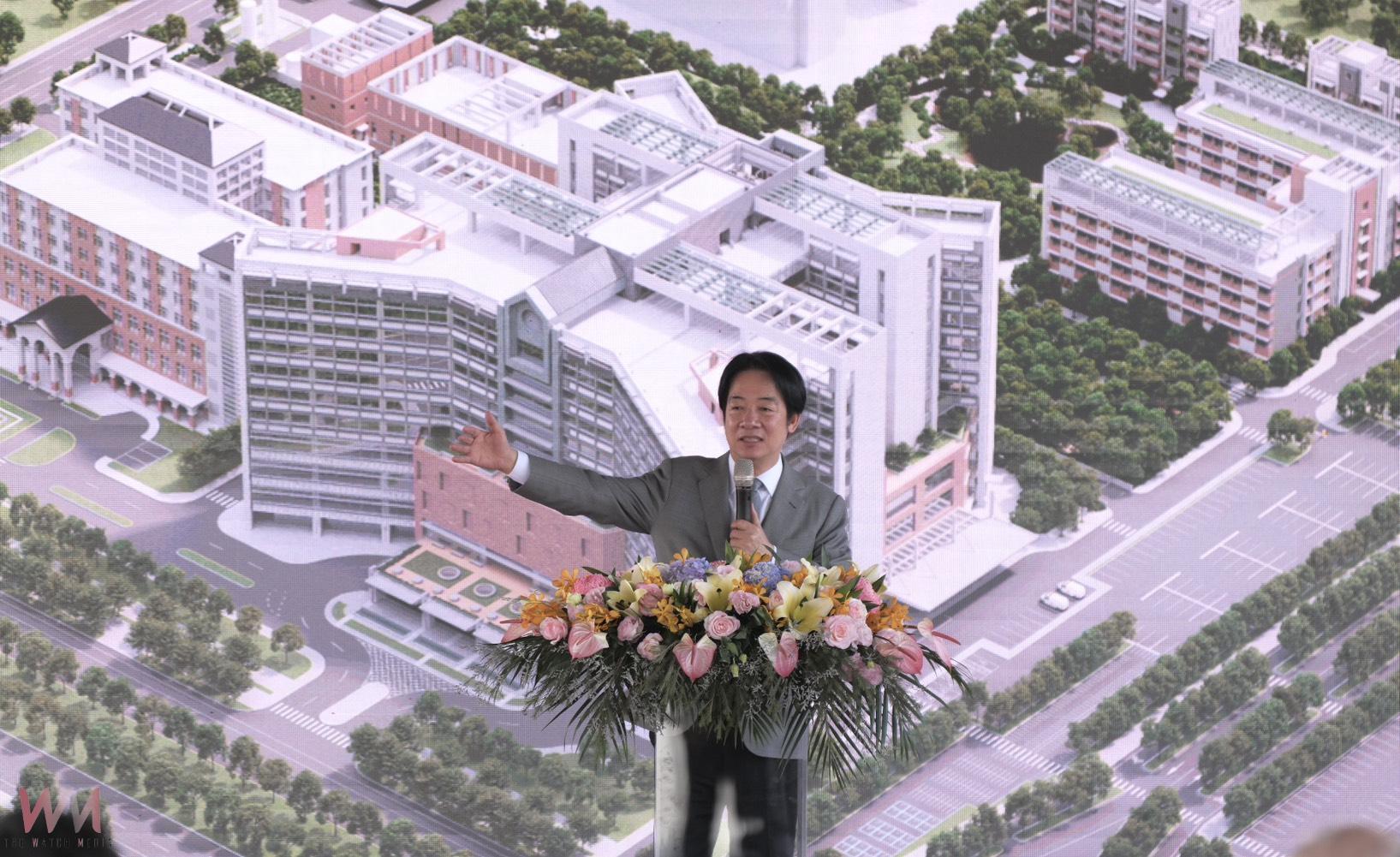 臺大醫院雲林分院虎尾院區新醫療大樓動土 賴總統親臨見證嘉南醫療 - https://www.watchmedia01.com