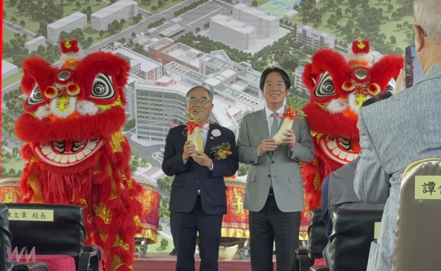 臺大虎尾二期工程129億動工　賴清德讚劉建國多年奔走促成 - https://www.watchmedia01.com