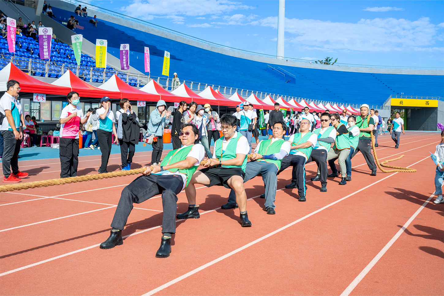 (有影片)/彰基129年院慶運動會 拔河、趣味競賽嗨翻現場 - https://www.watchmedia01.com