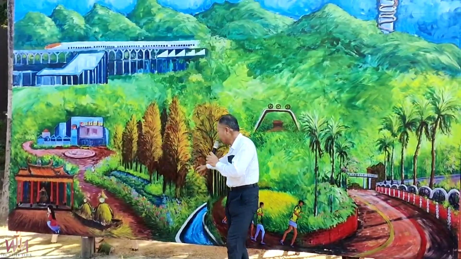 （有影片）／「田中組曲」大型公共彩繪　在地畫家打造社區新亮點 - https://www.watchmedia01.com