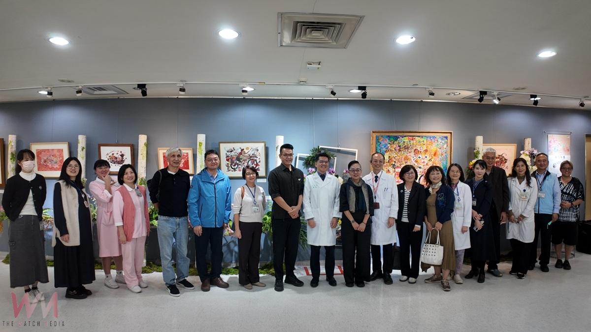 「有花有畫」雙人聯展點亮雲林分院　藝術陪伴民眾走過溫暖歲末 - https://www.watchmedia01.com