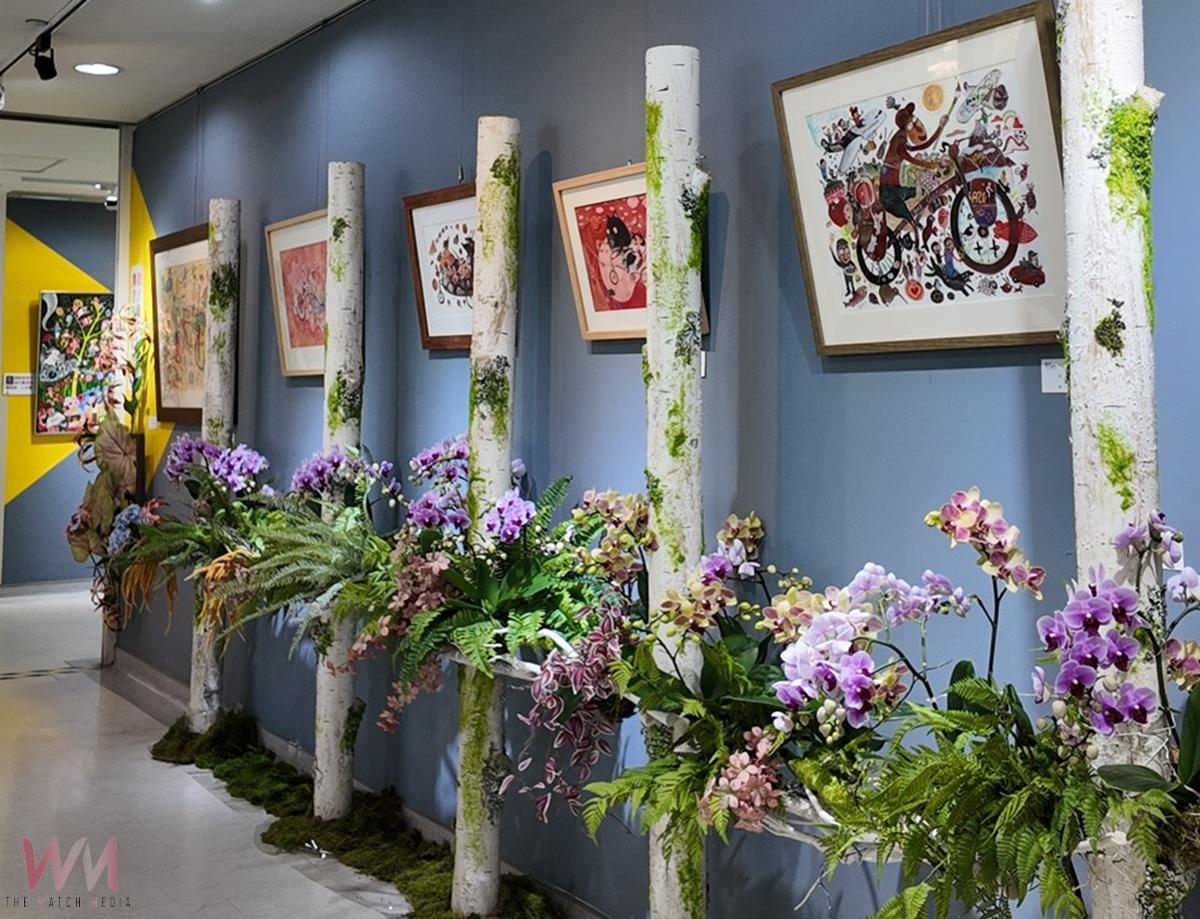 「有花有畫」雙人聯展點亮雲林分院　藝術陪伴民眾走過溫暖歲末 - https://www.watchmedia01.com