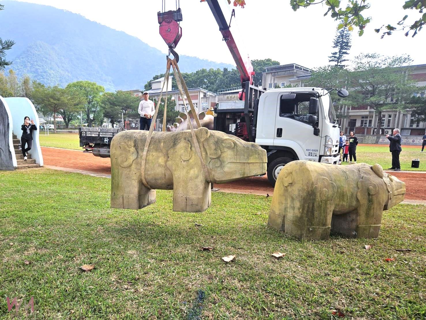 眉溪鎮水神獸在牛眠里！ 忠孝國小守護習俗信仰具象化 - https://www.watchmedia01.com