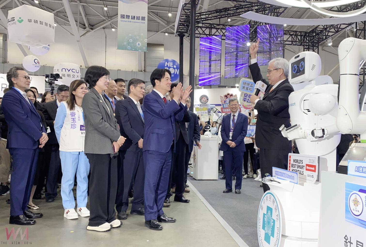 AI、機器人、遠距醫療齊發 臺中榮總「未來醫院」亮相台北醫療科技展 - https://www.watchmedia01.com