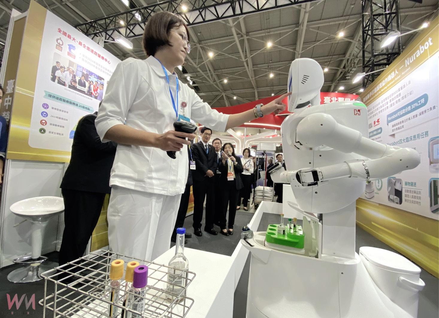 AI、機器人、遠距醫療齊發 臺中榮總「未來醫院」亮相台北醫療科技展 - https://www.watchmedia01.com