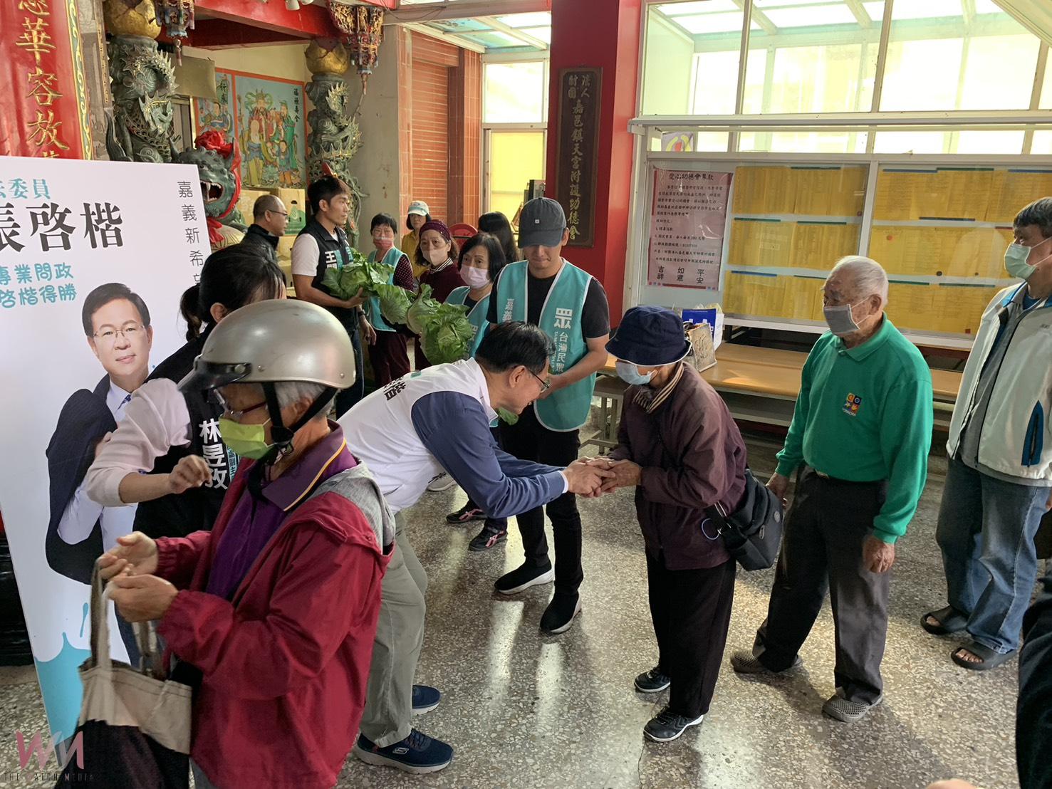 嘉義人張啓楷回嘉義送菜挺菜農助鄉親　未來還要為嘉義做更多的事 - https://www.watchmedia01.com