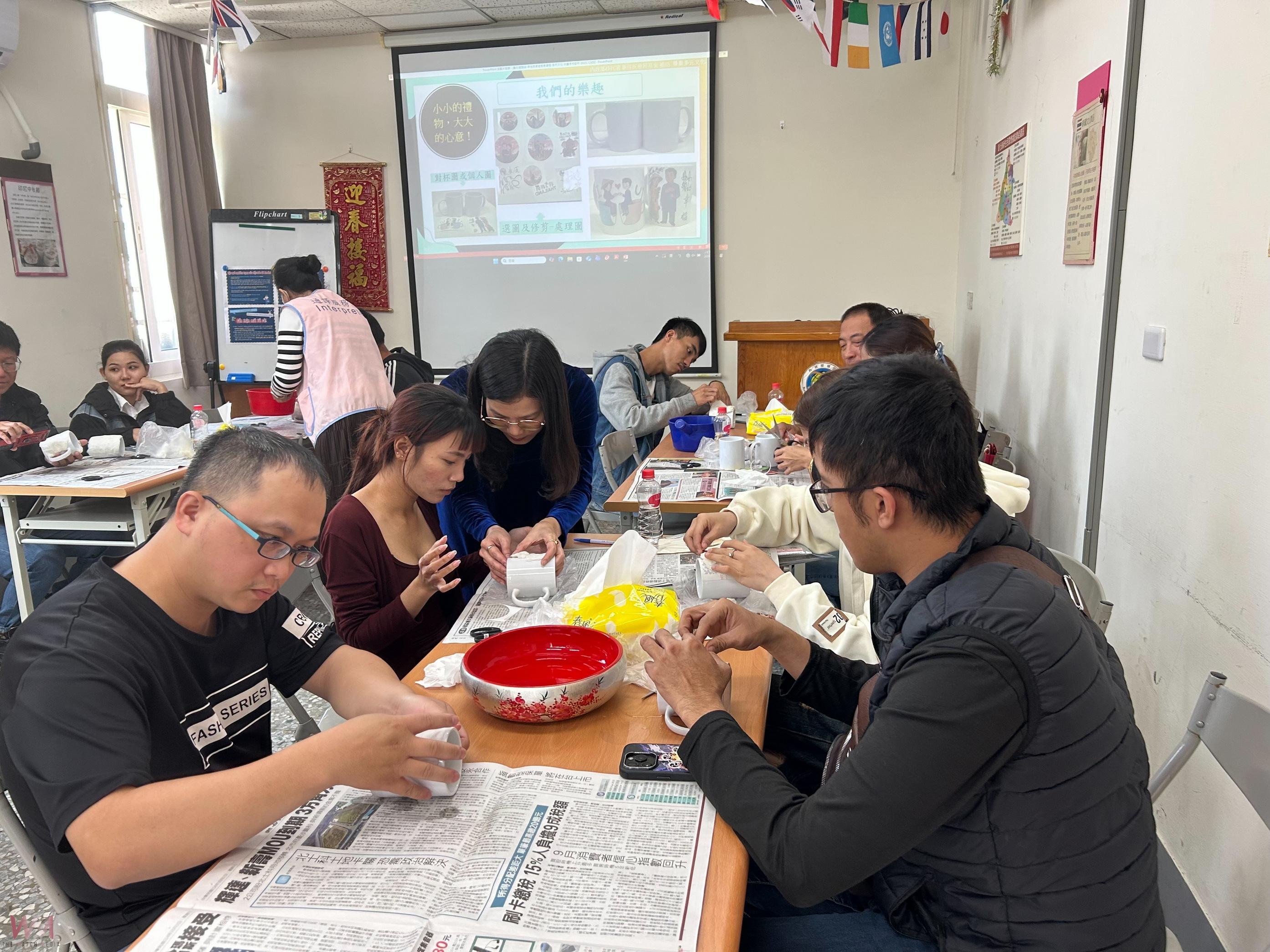 （有影片）／新住民夫妻共作幸福對杯　彰化移民署辦家庭課程加溫感情 - https://www.watchmedia01.com