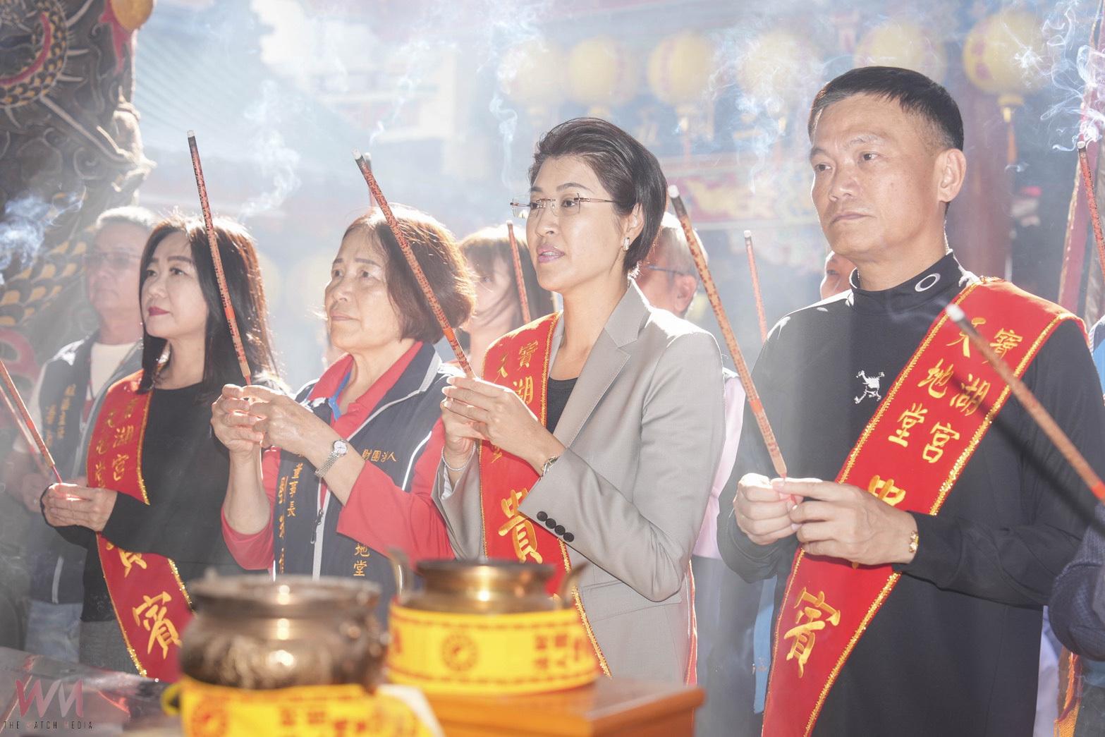 埔里寶湖宮天地堂地母至尊總廟聖誕慶典 許淑華縣長出席團拜儀式 - https://www.watchmedia01.com