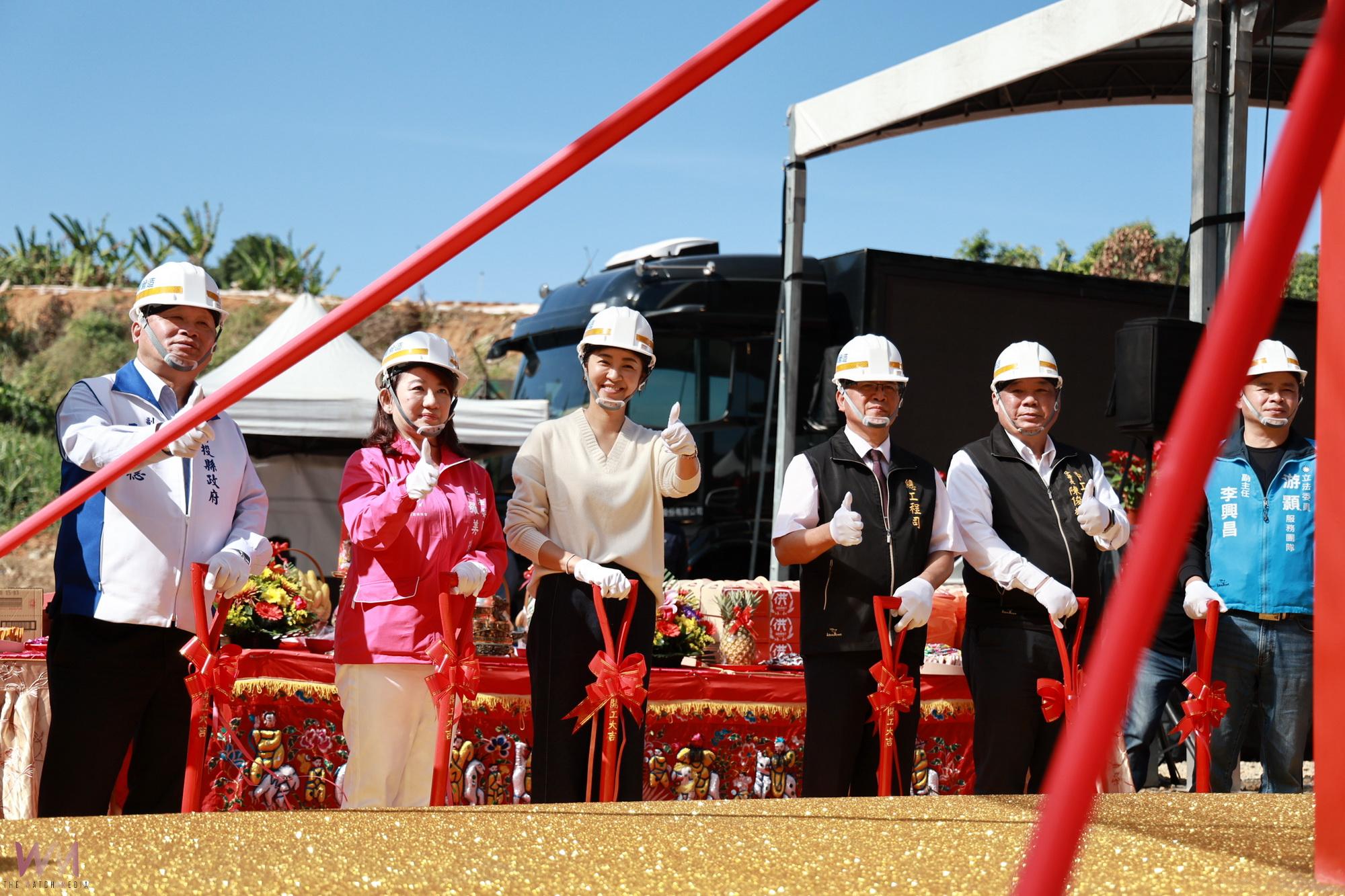 南投市福崗路西延新建工程動土 完善市區外環道路系統 - https://www.watchmedia01.com