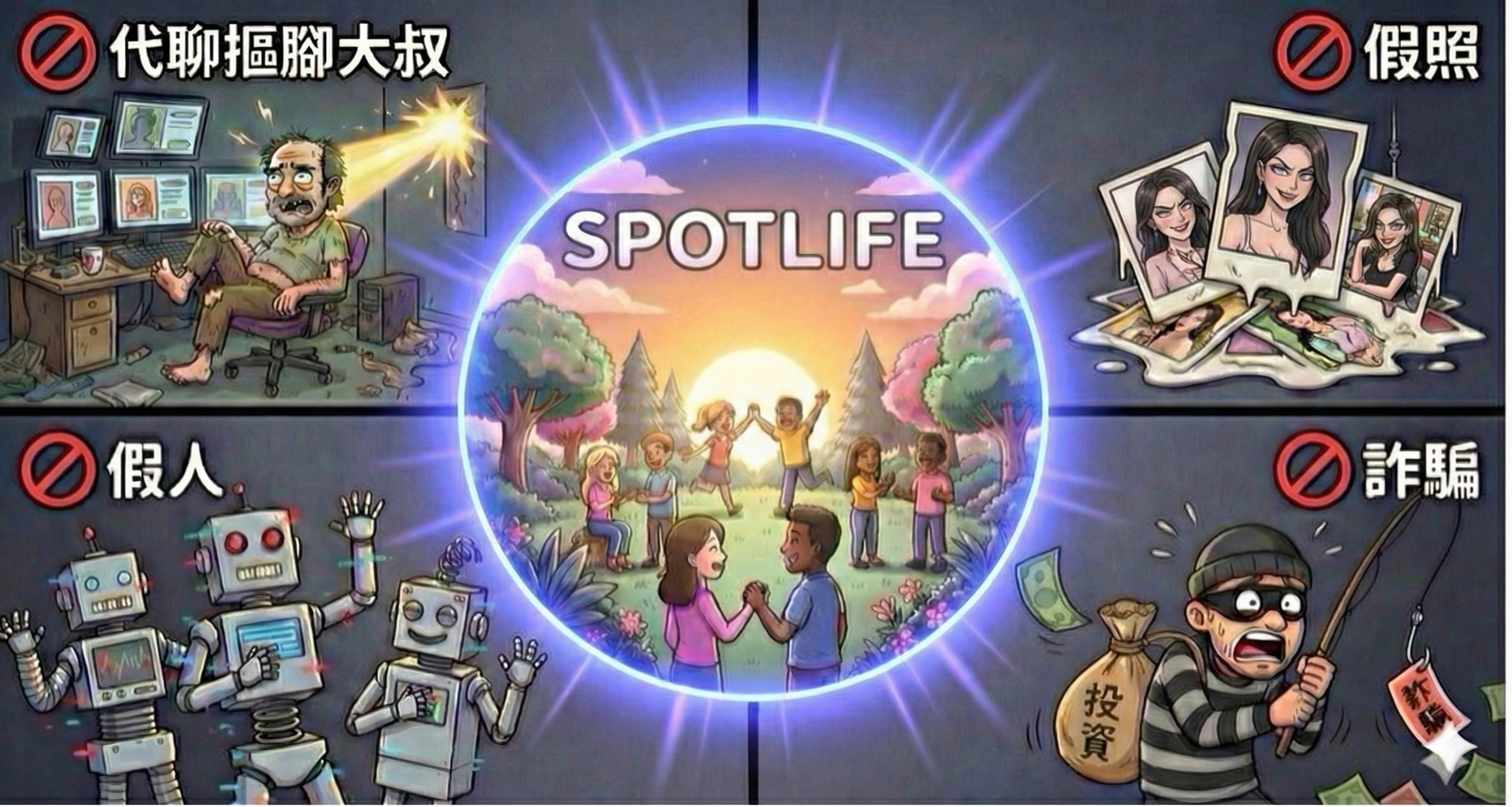 Spotlife打造全台最誠實的情感平台 訴求真實防詐 守護280萬顆孤單心靈 - https://www.watchmedia01.com