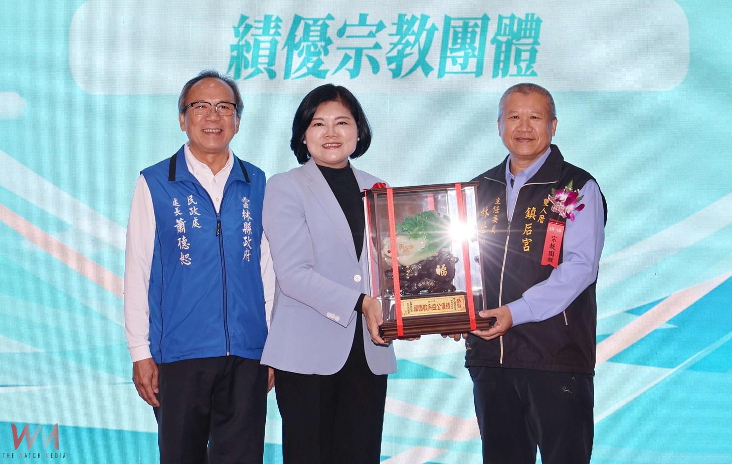 (有影片)/14宗教團體、48名民政員獲表揚 張麗善感謝戮力服務每一位鄉親 - https://www.watchmedia01.com