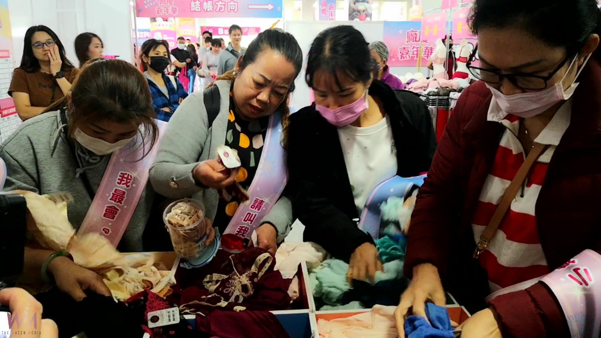 (有影片)/曼黛瑪璉與瑪登瑪朵廠慶 「內褲裝到飽」人氣爆棚 - https://www.watchmedia01.com