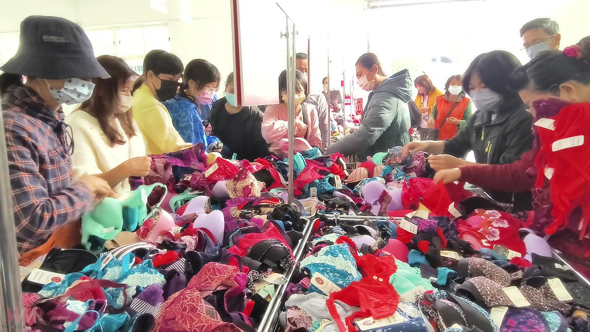 (有影片)/曼黛瑪璉與瑪登瑪朵廠慶 「內褲裝到飽」人氣爆棚 - https://www.watchmedia01.com