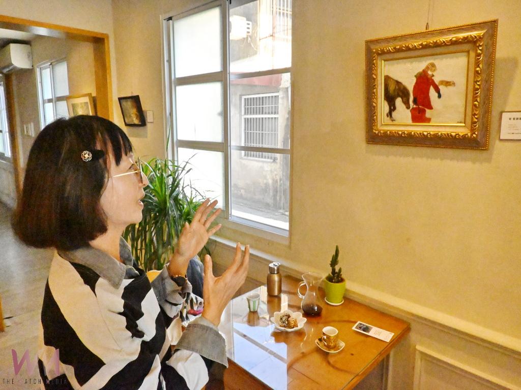 「跟隨祢的光」梁淑茹信仰畫展 在社頭六次元咖啡開展 - https://www.watchmedia01.com