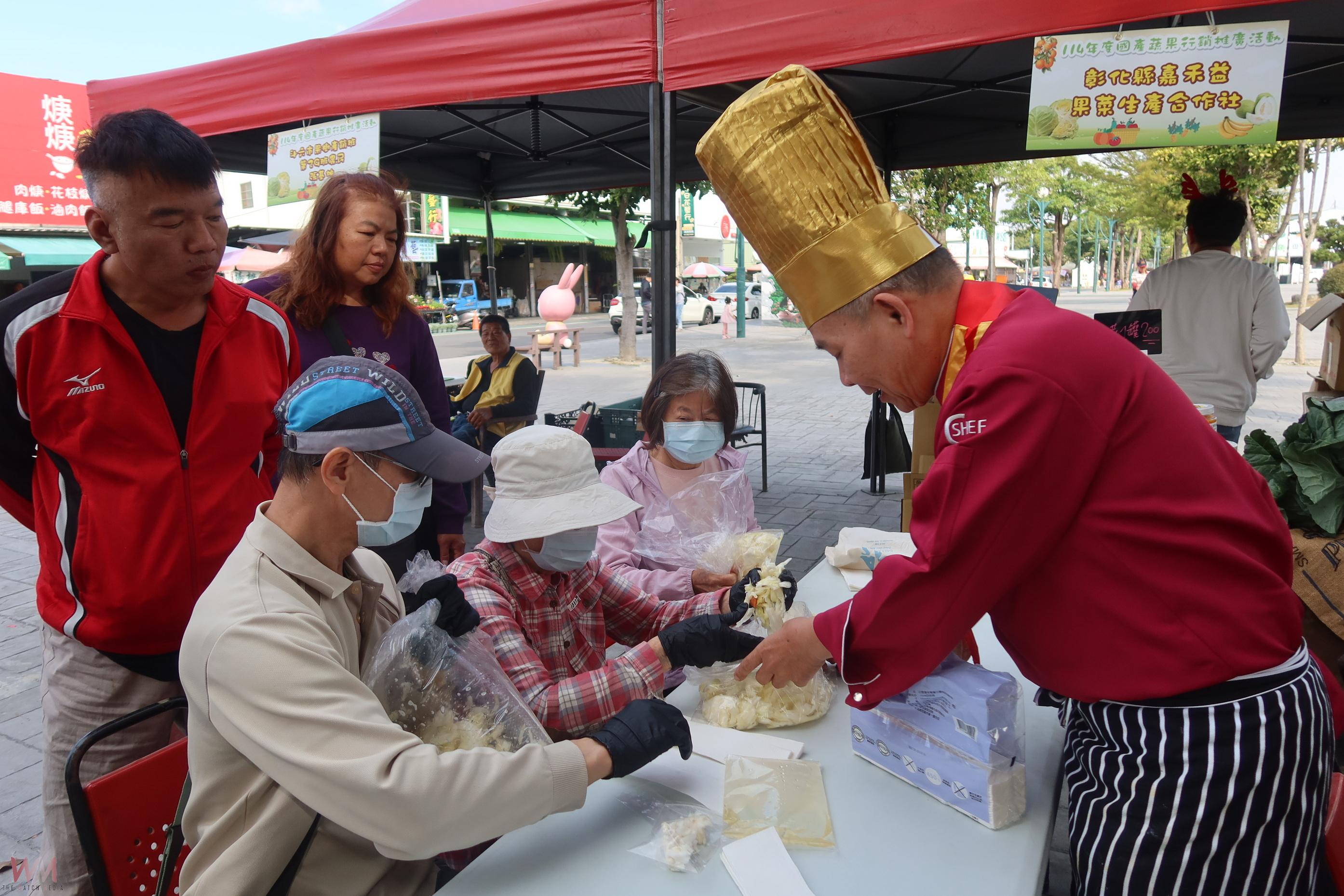 (有影片)/國產蔬果多元行銷進怡心園 名廚示範甘藍料理推廣在地鮮味 - https://www.watchmedia01.com