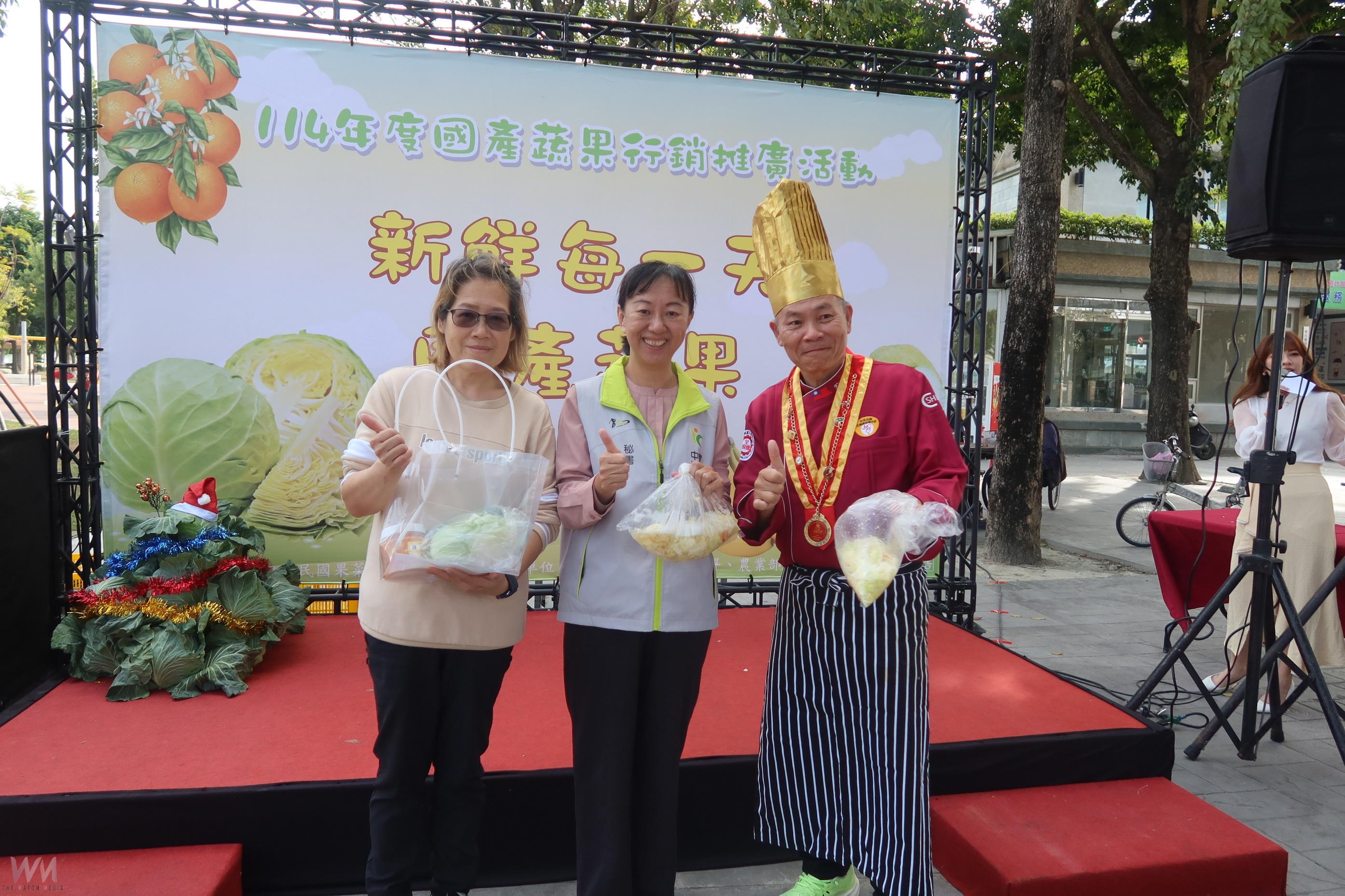 (有影片)/國產蔬果多元行銷進怡心園 名廚示範甘藍料理推廣在地鮮味 - https://www.watchmedia01.com