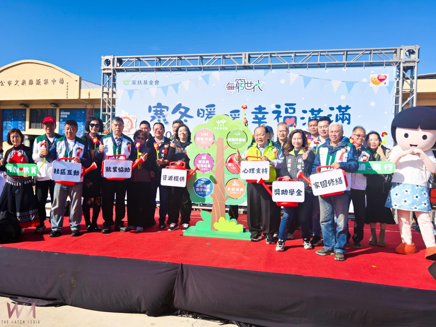 澎湖家扶歲末送暖親子園遊會熱鬧登場 千人不畏低溫齊心響應