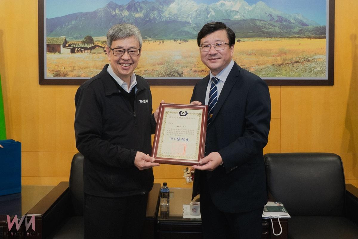 陳建仁談氣候變遷與永續韌性 肯定虎科大實踐大學社會責任 - https://www.watchmedia01.com