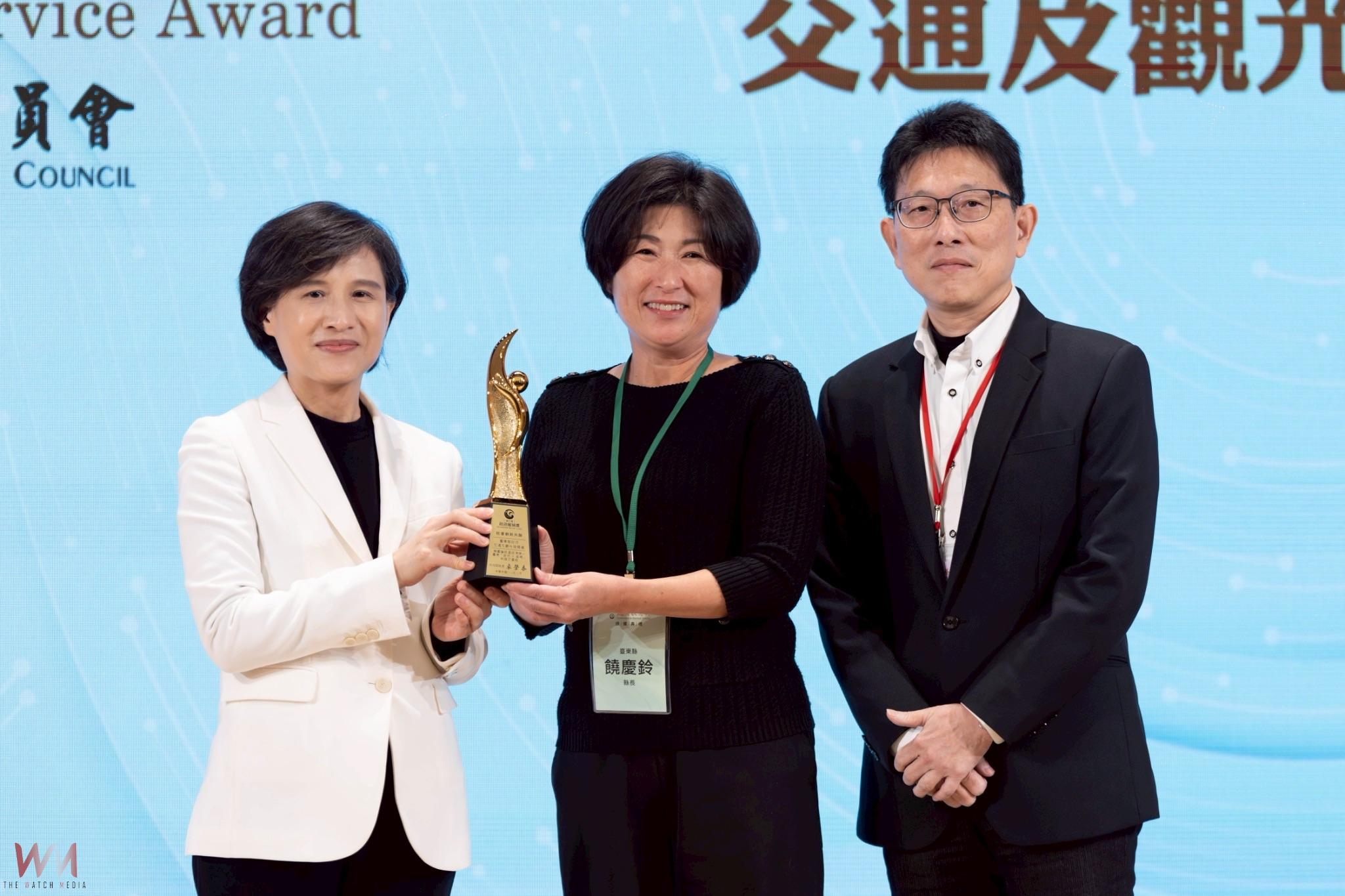 臺東7連霸「無圍牆巨蛋經濟學」！ 再獲政府服務獎