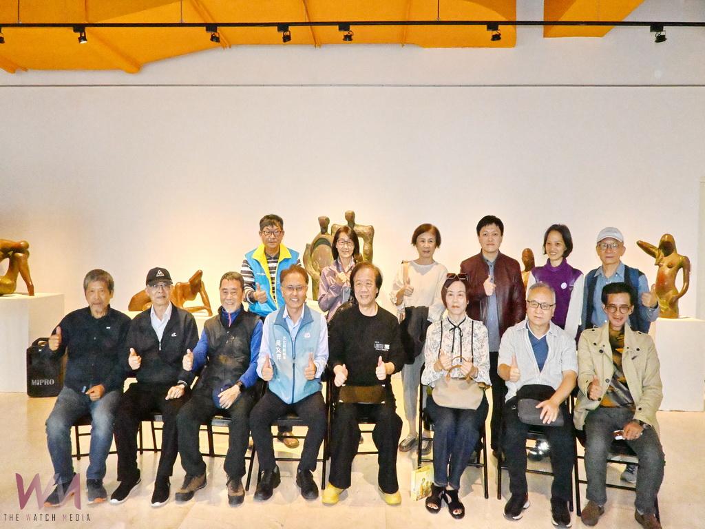 雕塑大師回歸彰化美術館 陳定鴻新展突破傳統於開展