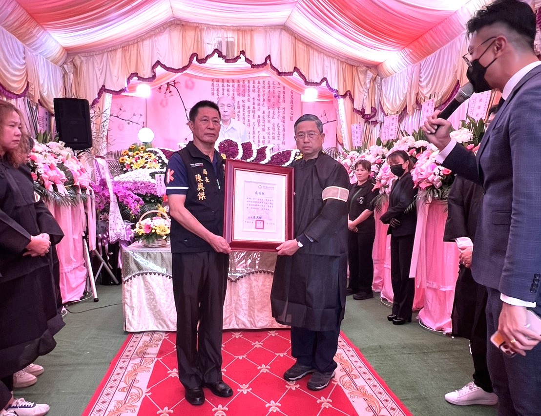 南投縣政府消防局獲贈消防勤務野狼機車3輛