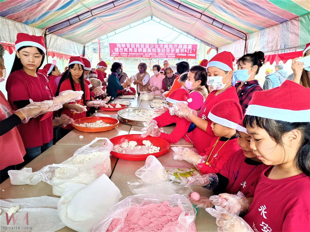 傳承節慶文化 搓湯圓深化永安國小與社區的情感連結 - https://www.watchmedia01.com