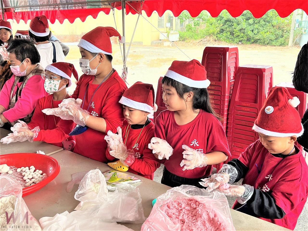 傳承節慶文化 搓湯圓深化永安國小與社區的情感連結 - https://www.watchmedia01.com