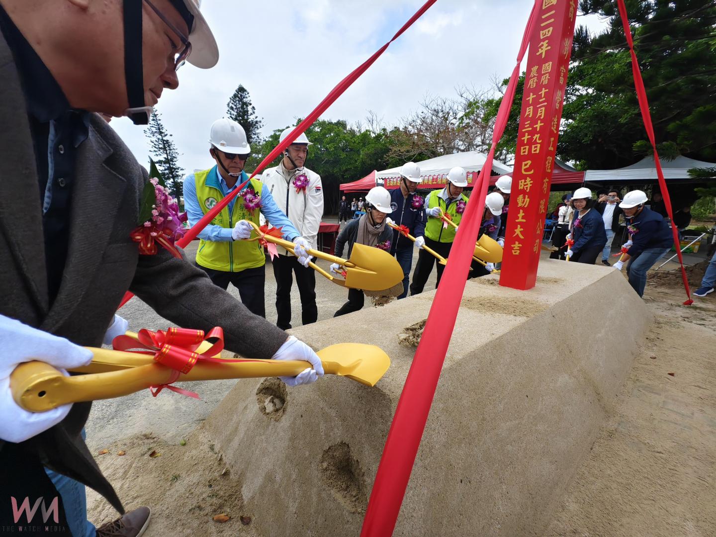 湖西鄉立圖書館動土 首座鋼構集成板木構建築打造澎湖文化新里程 - https://www.watchmedia01.com