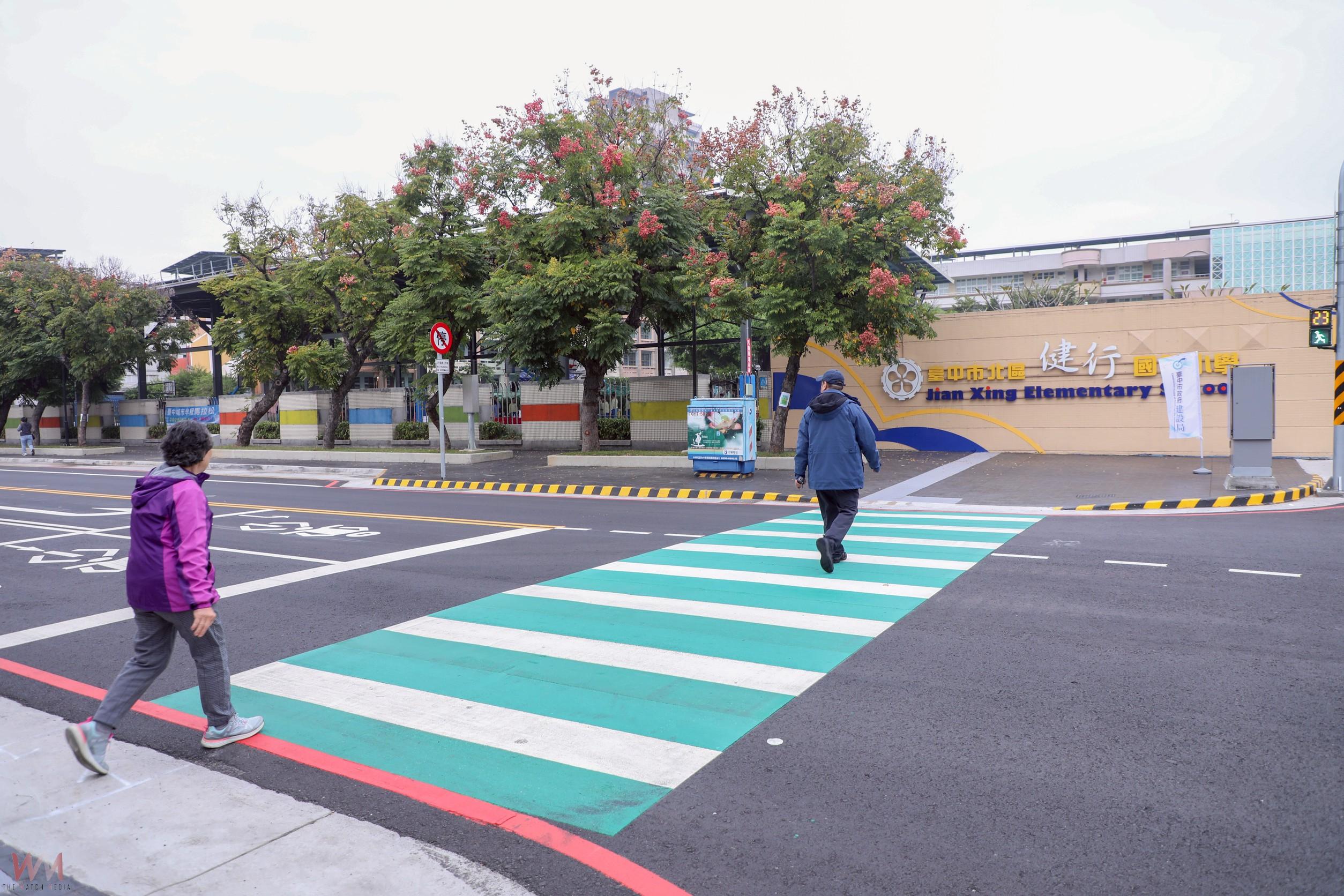 打造學童安心通學環境　中市北區健行路斥資8,097萬改善完工 - https://www.watchmedia01.com