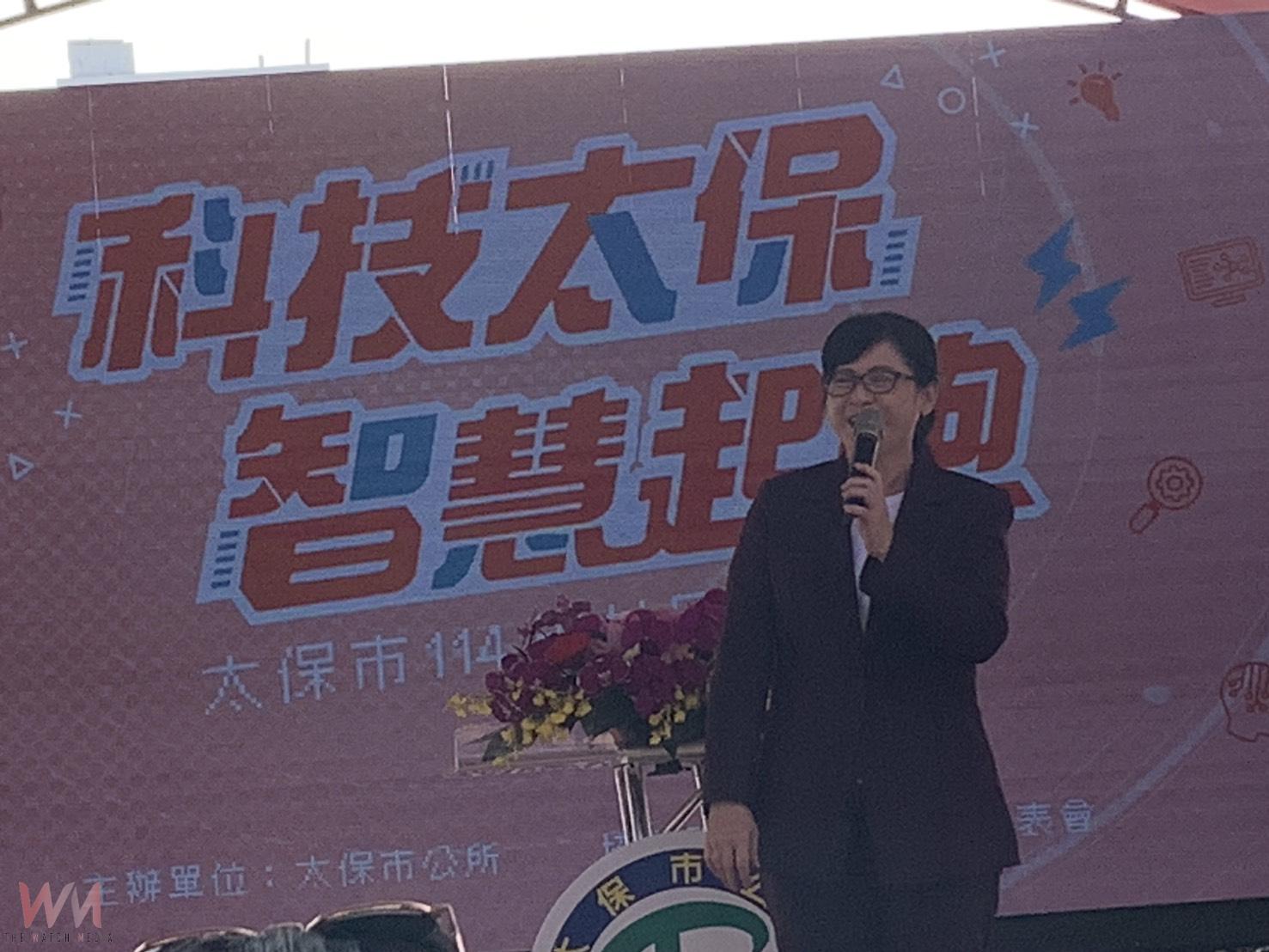 嘉義縣太保市長鄭淑分主持「114年社區成果展」暨施政三周年活動。鄭淑分強調「市政雖受阻礙,太保的進步不能停頓,公所團隊仍堅持積極為民服務。」(圖/記者陳惲朋攝)