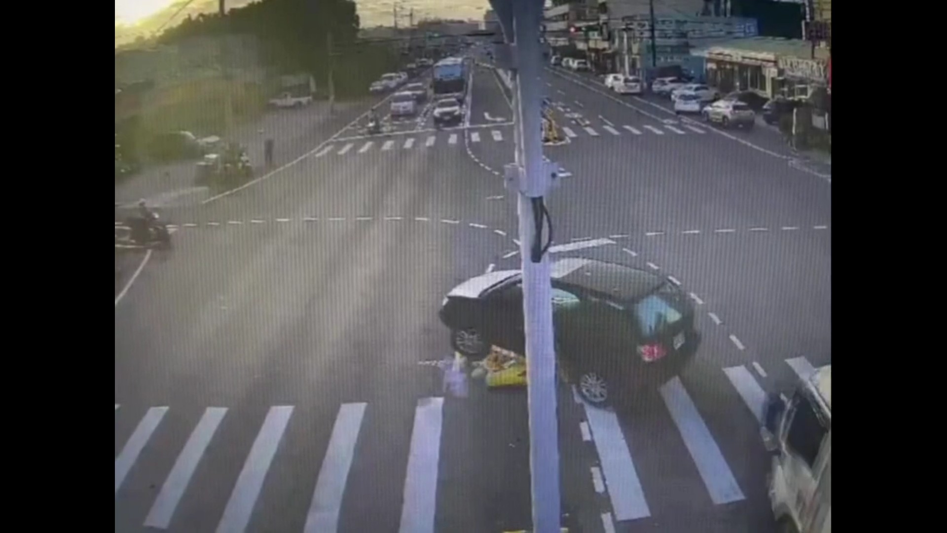 （有影片）／彰南路庇護島8個月13次！彰化庇護島成『被撞王』