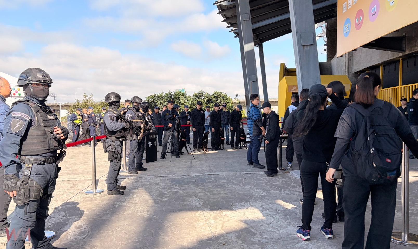 五月天開唱在即 中警特勤、偵爆、防爆實戰演練「守在舞台背後」 - https://www.watchmedia01.com