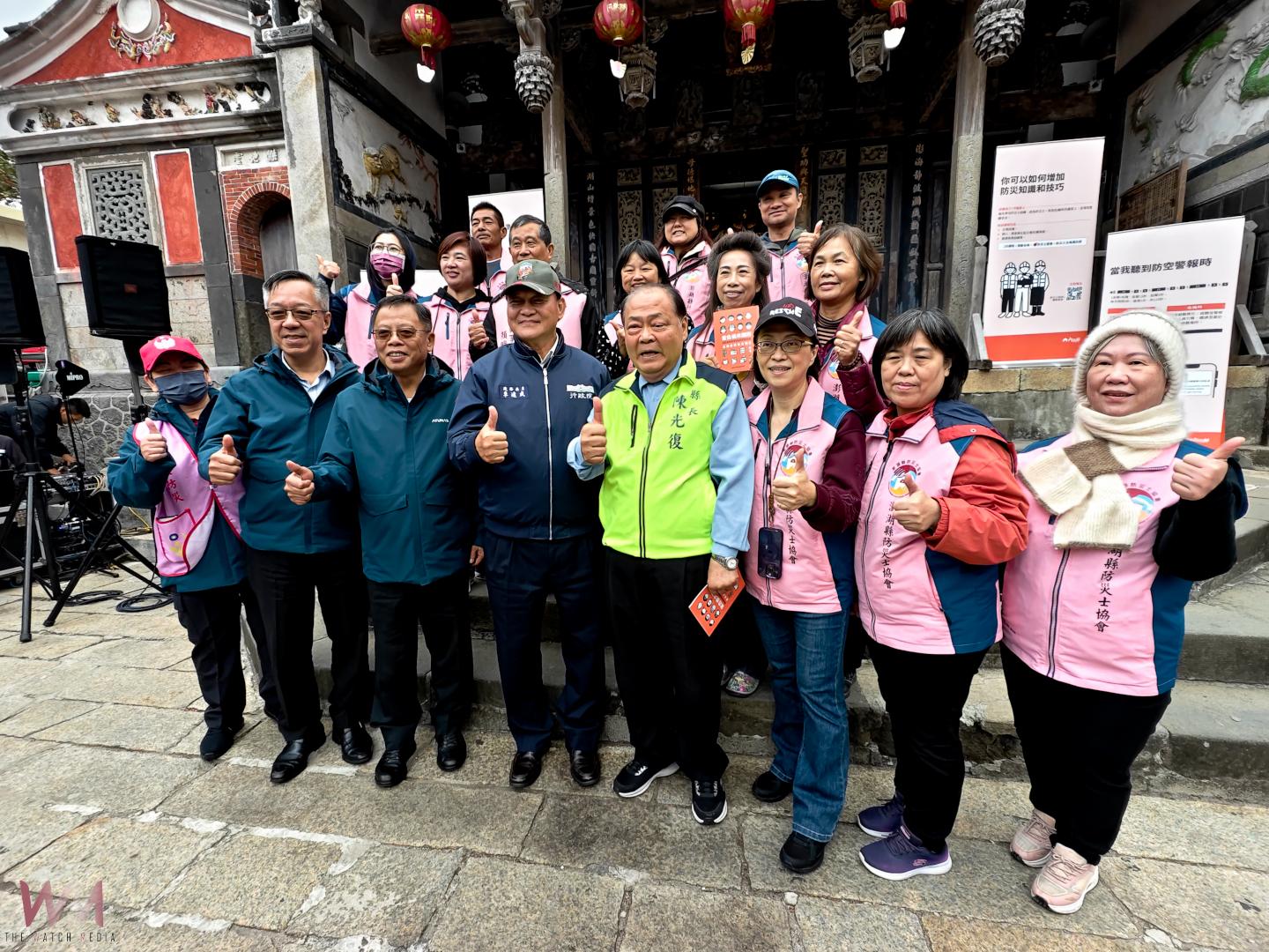 「臺灣全民安全指引」季連成將軍天后宮宣講 強調居安思危 落實防災避難知識 - https://www.watchmedia01.com